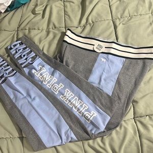 PINK Yoga leggings large